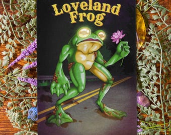 4x6 Print - Loveland Frog Cryptid