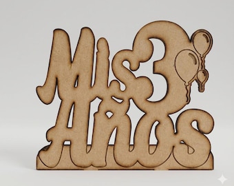 Lasergeschnittener Serviettenhalter aus MDF