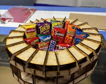 Banorte Stadium Candy Dispenser | Laser Cut File