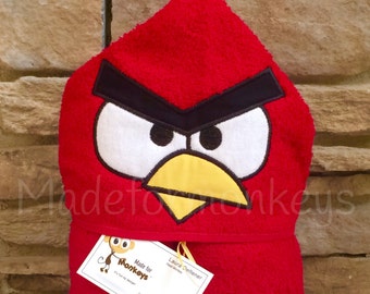 Bird Hooded Towel