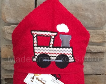 Train Hooded Towel