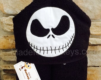 Skeleton Hooded Towel