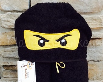 Ninja Hooded Towel