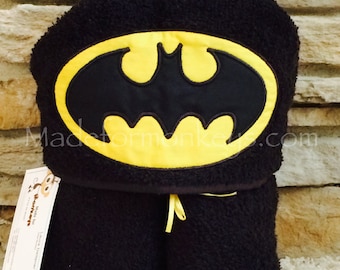 Bat Hooded Towel