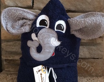 Elephant Hooded Towel