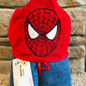 Web Hero Hooded Towel image 1