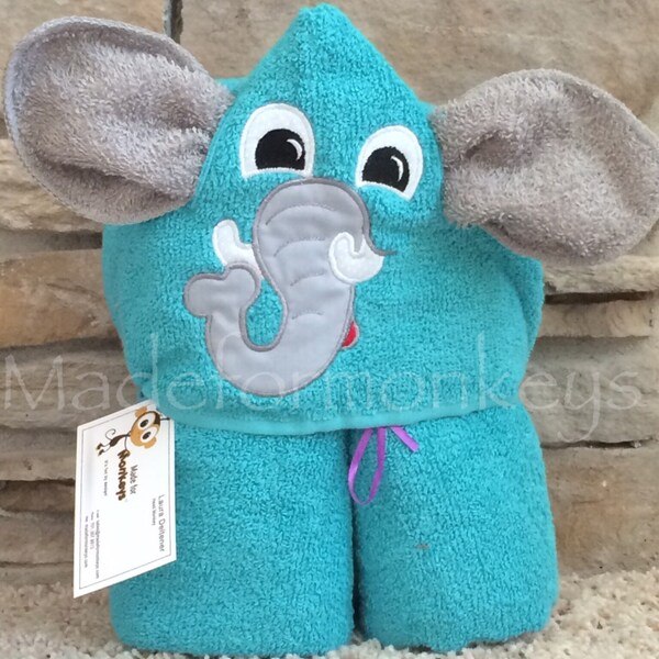 Elephant Beach Towel Etsy