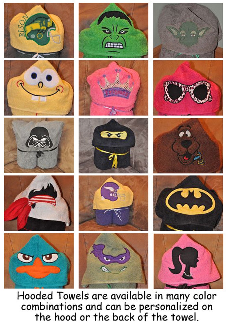 Web Hero Hooded Towel image 4