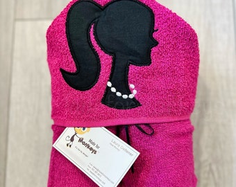 Fashion Doll Hooded Towel