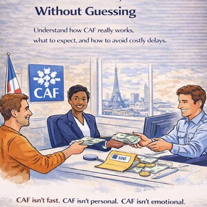 CAF Frankreich Überlebensführer | Wohnen & Familienbeihilfe (PDF Checkliste inklusive)