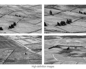 4 fotografie in bianco e nero del Portogallo, dell'isola di Terceira, delle Azzorre