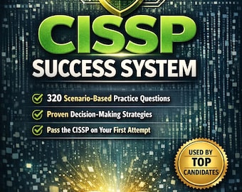 CISSP Exam Prep Workbook with Practice Questions and Mock Exams