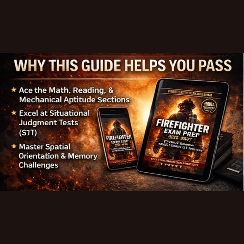 Fire Fighter Exam Prep 2026-2027 | Practice Questions | Study Guide PDF ...