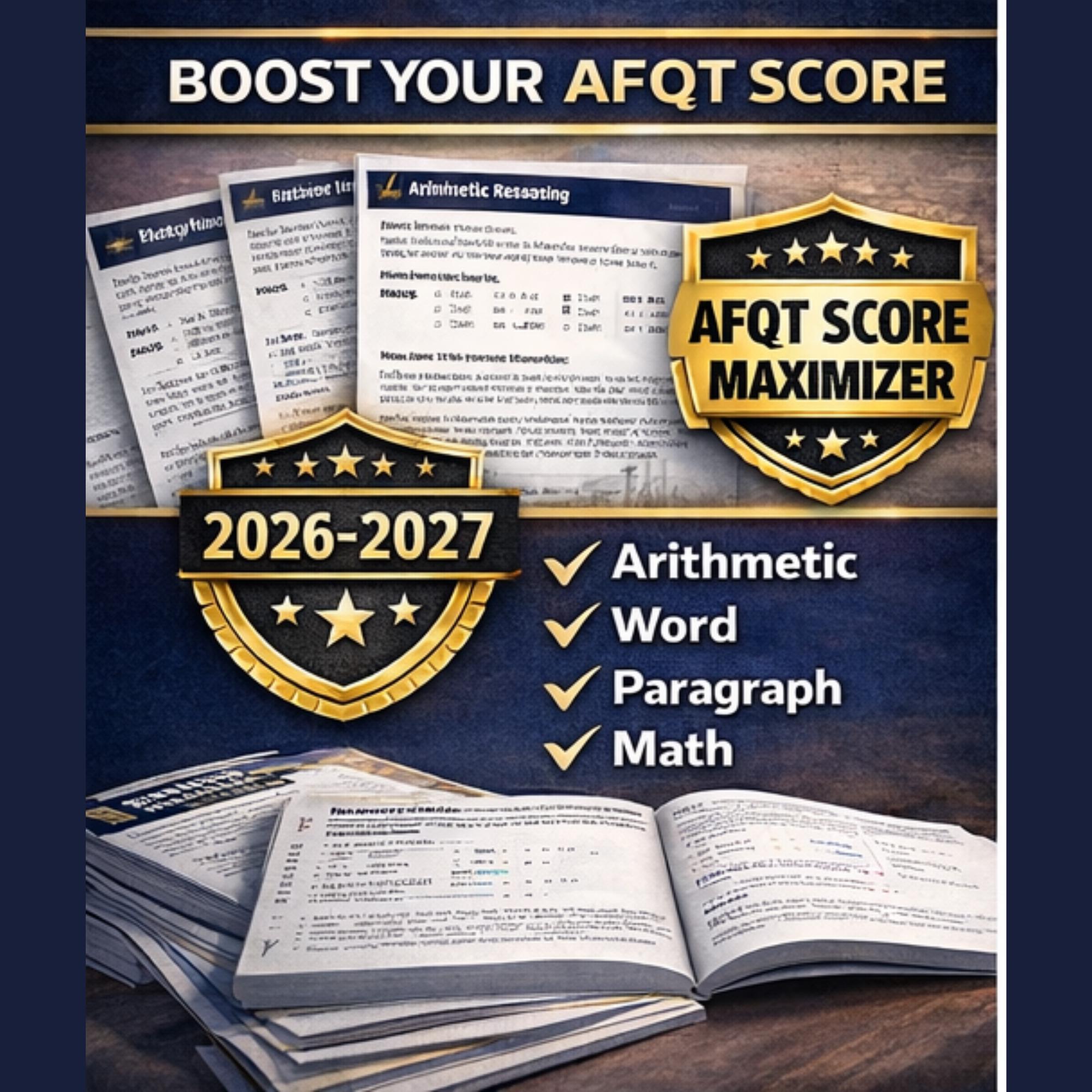 ASVAB Exam Prep 2026-2027 | Study Guide + 300 Practice Questions ...