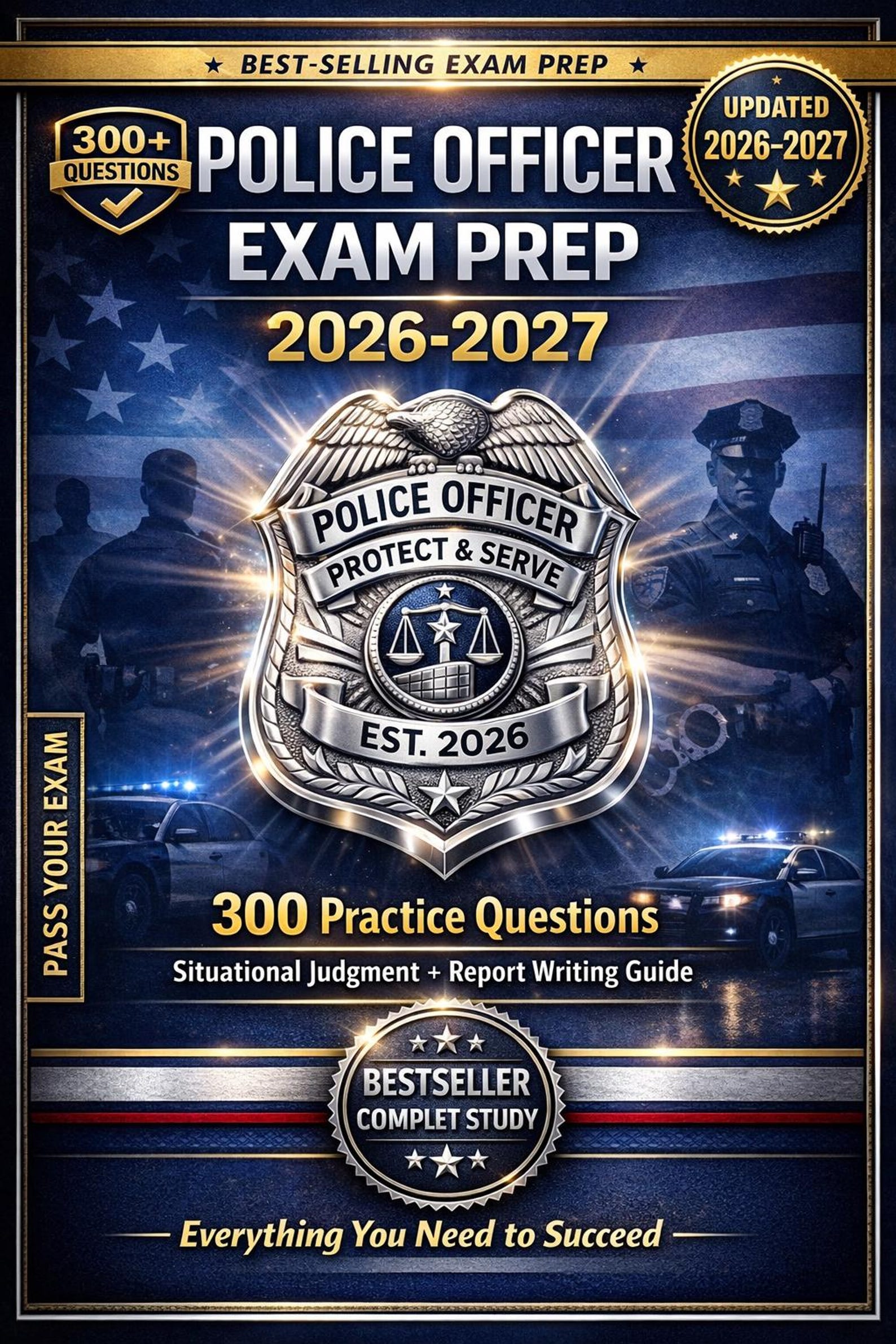 Police Officer Exam Prep 2026-2027 | Practice Questions | Study Guide PDF - Etsy