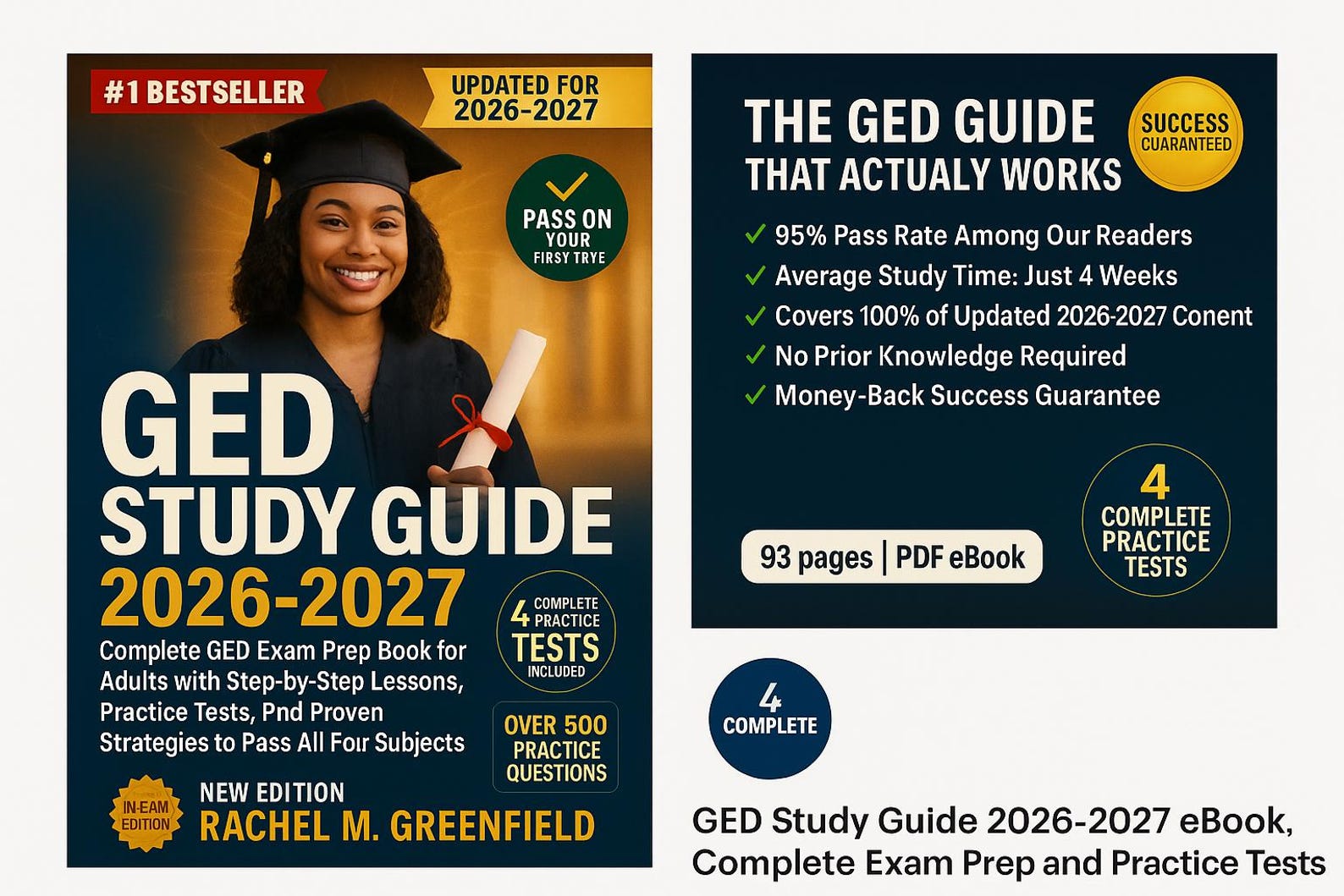 GED Study Guide 2026-2027 PDF | Complete Exam Prep Book | Practice ...