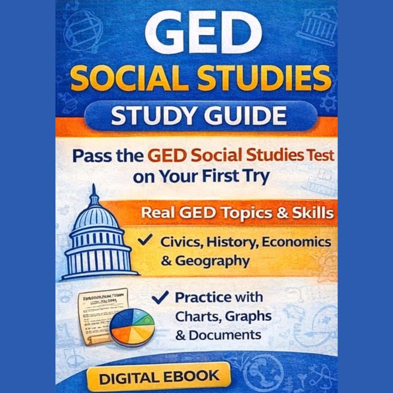 GED Social Studies Study Guide – Pass the Test Fast With Real Questions ...
