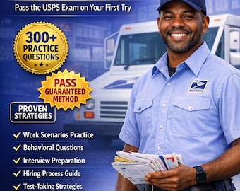 Postal Exam 474 Prep 2026–2027 | USPS Übungsfragen PDF