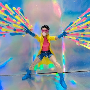 2-Piece Fireworks Effect set for 1:12 Jubilee Action Figure