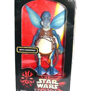 Vintage Star Wars Episode I Watto Figure Poseable Authentic Outfit/Accessories