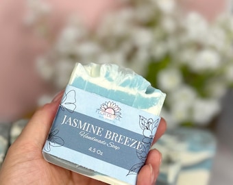 Jasmine Breeze - Handmade Soap Bar