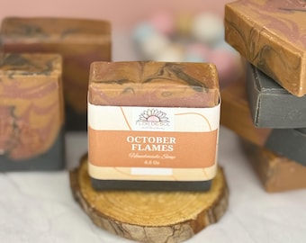 October Flames Artisan Soap