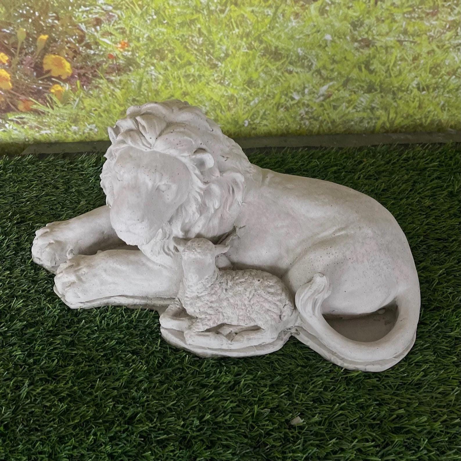 Lamb statues for garden - Etsy 日本