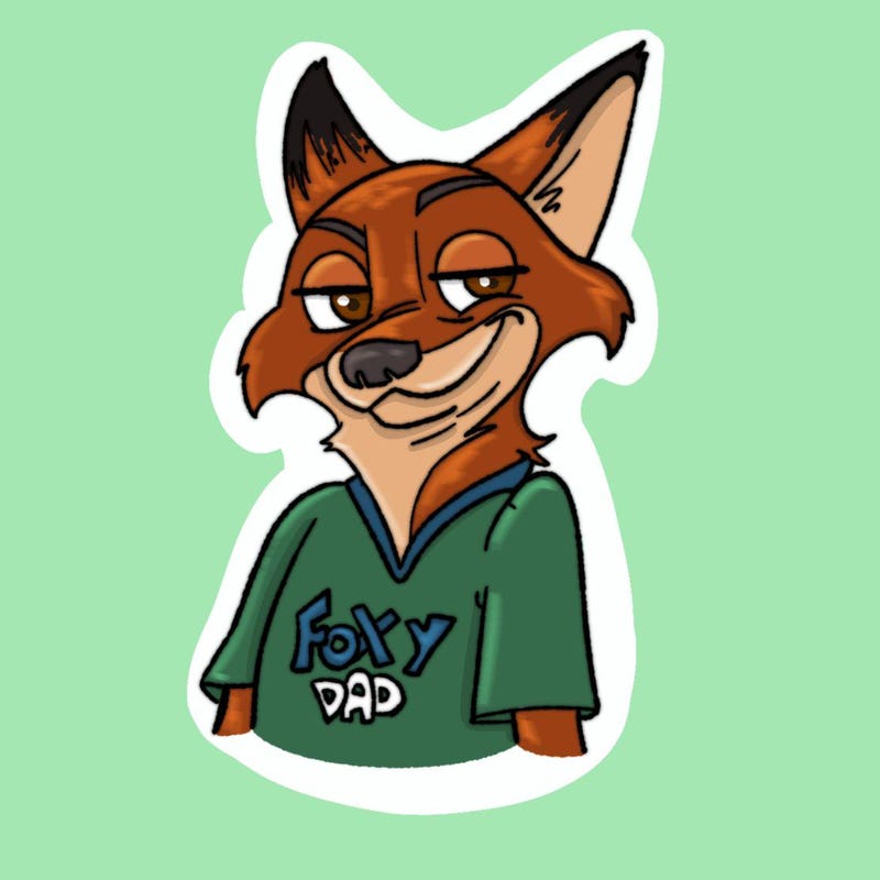 Top Dad Sticker Zootopia Decals - Etsy - Page 4