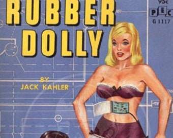 Rubber Dolly - 10x17 Giclée Canvas Print
