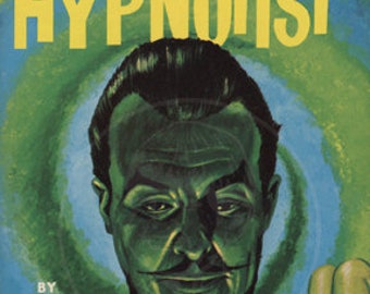 The Hypnotist - 10x17 Giclée Canvas Print of a Vintage Pulp Paperback Cover