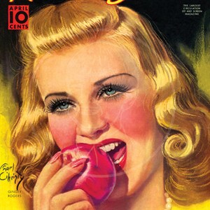 Moderne Bildschirm (Apr 1938) - 10 x 14 Giclée Canvas Print Vintage Film Magazin