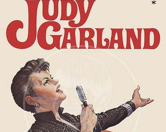 Judy Garland - 10x13 Giclée Canvas Print of Vintage Movie Magazine