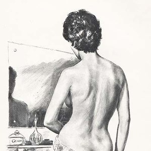 Party, Party: Illustration 1 - 10x16 Giclée Canvas Print of Vintage Pulp Paperback Internal Illustration