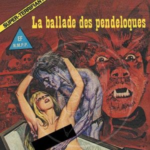 La Ballade des Pendeloques (MATURE) - 10x14 Giclée Canvas Print of a Vintage Comic Book Cover