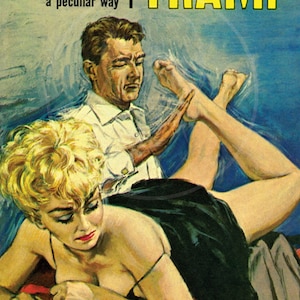Birth of a Tramp - 10x17 Giclée Canvas Print of a Vintage Pulp Paperback Cover