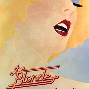 The Blonde (Film) - 10x14 Giclée Canvas Print of a Vintage X-rated Film Poster