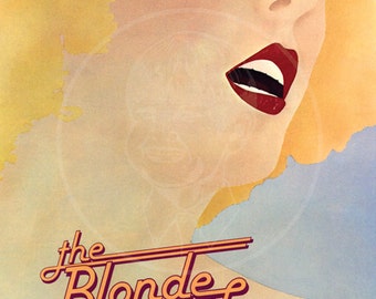 The Blonde (Film) - 10x14 Giclée Canvas Print of a Vintage X-rated Film Poster