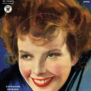 Photoplay (Apr 1934) - 10x14 Giclée Canvas Print of Vintage Movie Magazine