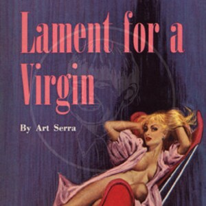 Lament for a Virgin - 10x17 Giclée Canvas Print of Vintage Pulp Paperback