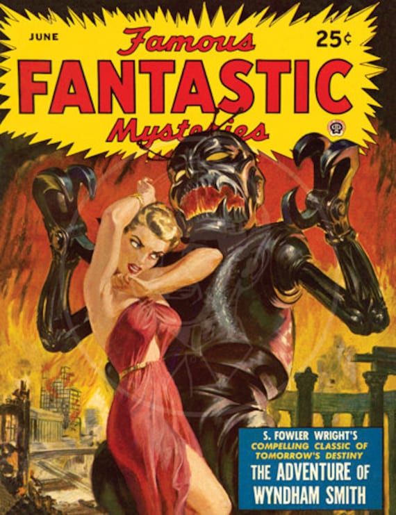 珍品　パルプ雑誌 Famous Fantastic Mysteries 1945 Famous Fantastic Mysteries: 30 Great Tales of Fantasy and