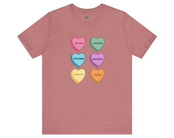 Nurse Candy Hearts Tee