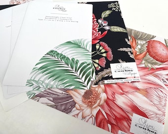 Large Wallpaper Sample 30x60cm – Custom Mural Sample | Olive & The Cowboy