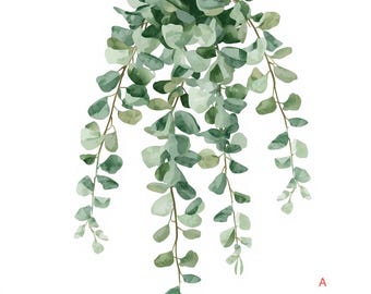 Eucalyptus Botanical Wall Art | Digital Download
