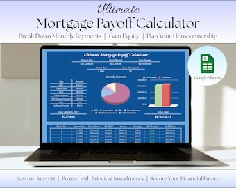 Ultimativer Rechner für hypothekarische Renten und Spardarlehen monatlich aufschlüsselbar