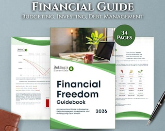 Haushaltsführung Ebook | Budgetierung | Ersparnisse & Geldanlagen | Forderunskraft | Portfolio Reichtumsbildung