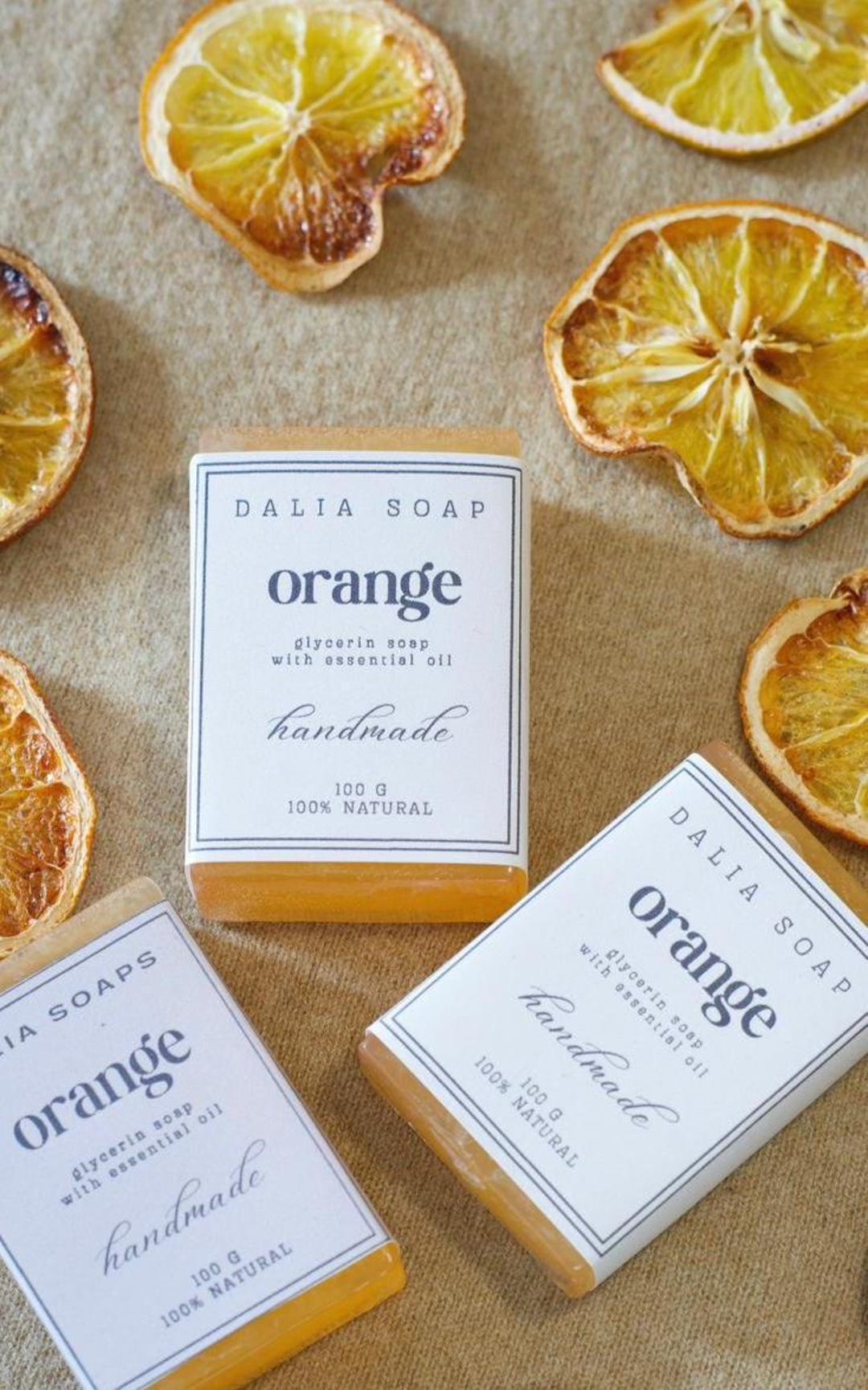 Natural Soap Bar With Essential Oil • Handmade in Mexico • Lavender Oil ...
