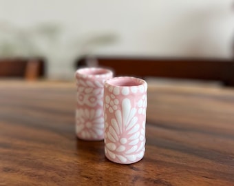Ceramic Shot Glass • handmade in Mexico