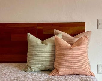Set of 3 • Cotton Square Throw pillow Cover • 2 sizes • Handmade in Oaxaca