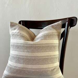 Cotton Cushion Cover • 3 sizes • Color caqui • Handmade in Oaxaca
