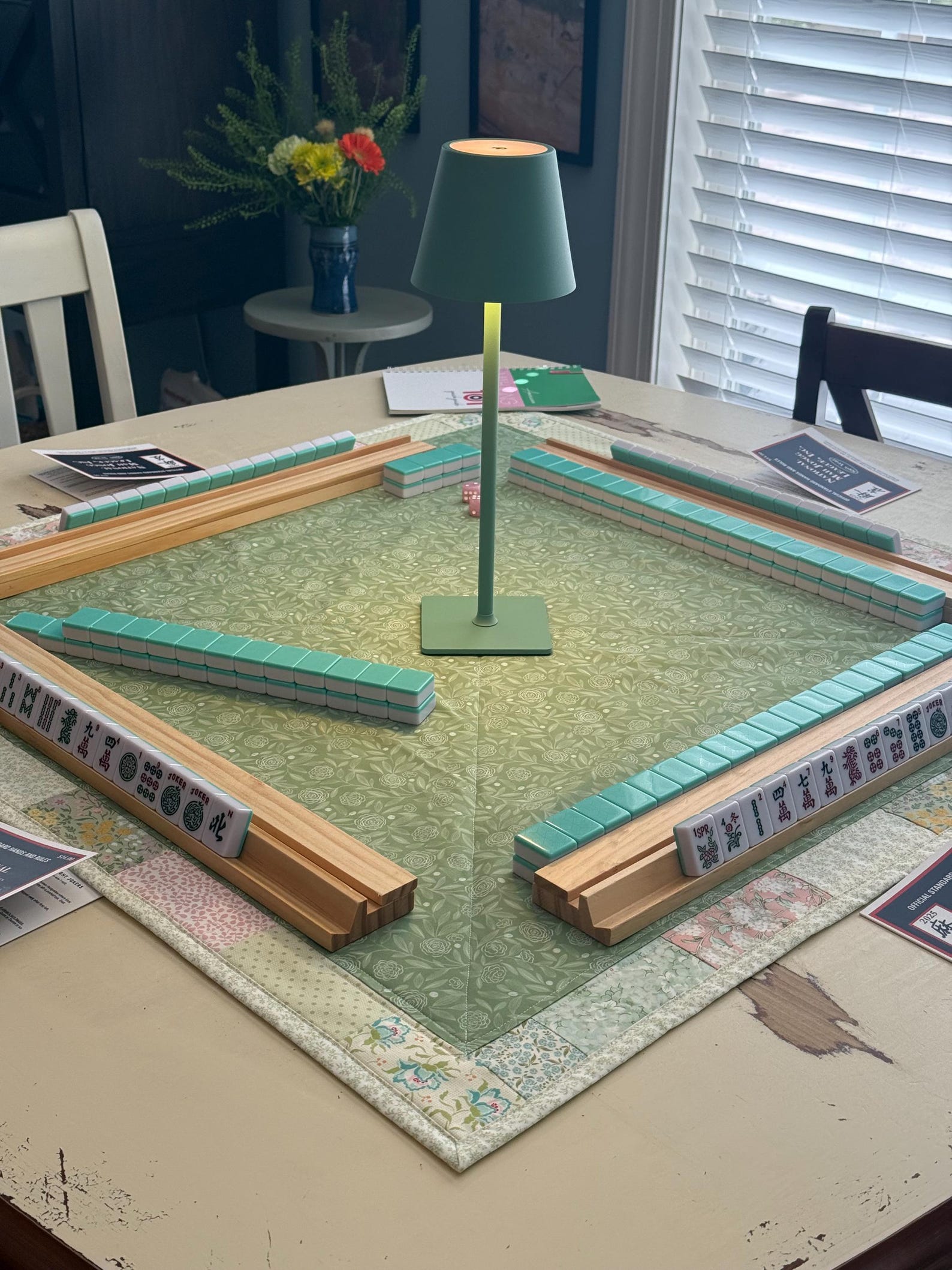 Mahjong Stack Patterns Quilted Mahjong Mat Pattern - Etsy